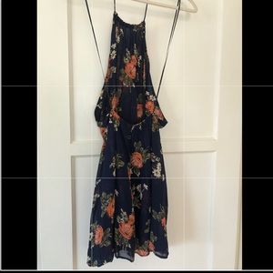 Reformation floral mini dress